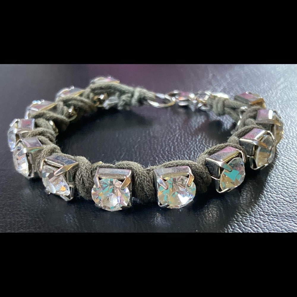 American Eagle Outfitters Crystal Rope Bracelet